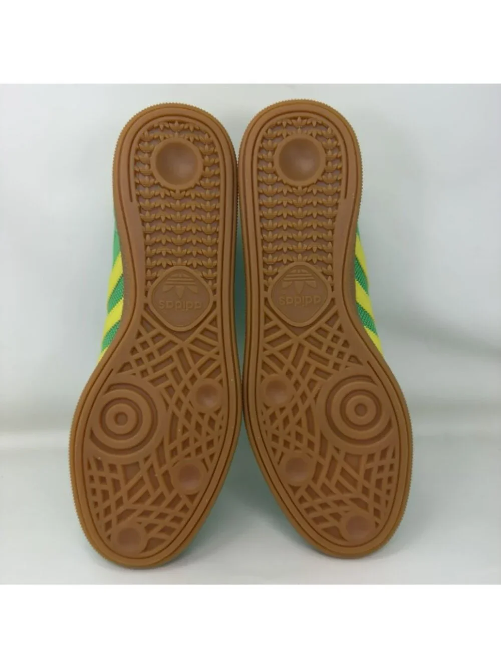 Adidas Handball Spezial Originals Shoes Green Yellow Men's Size 9.5